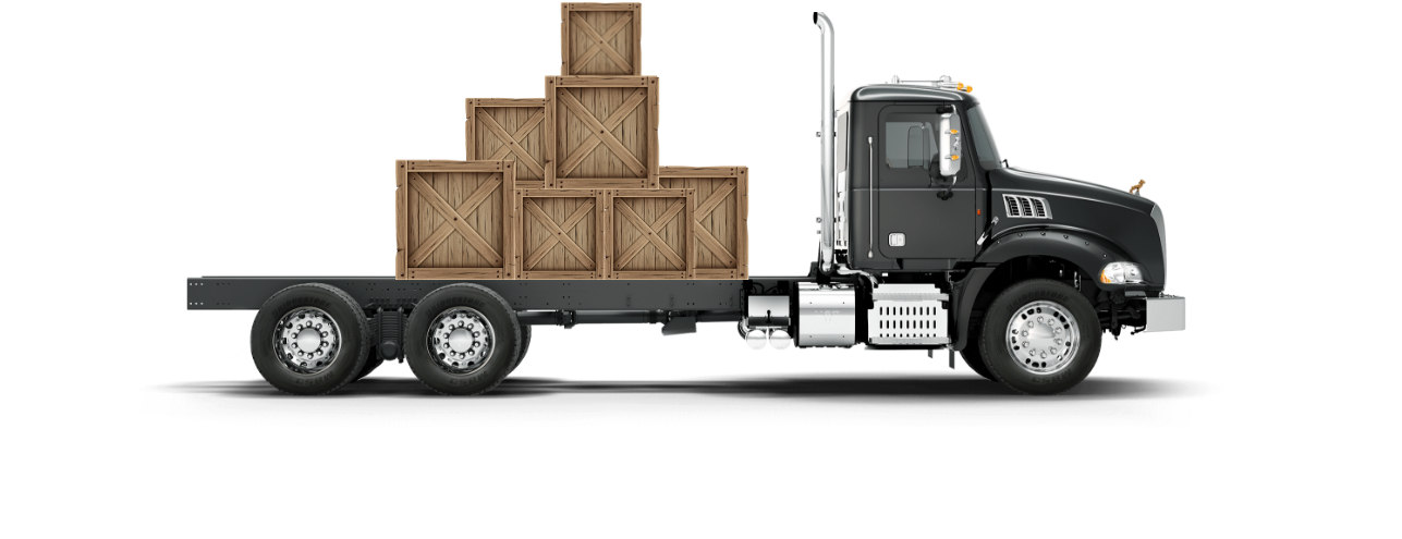 Truck-load-specification truck-with-load